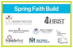 Spring Faith Build Sign